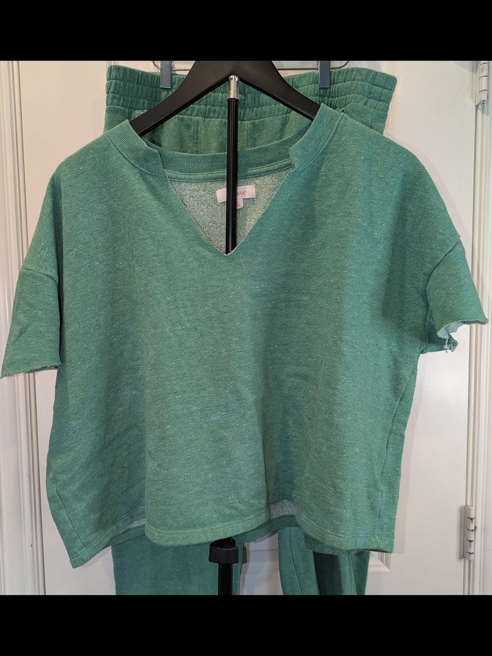 Colsie XL Sage Green Lounge Set Sweatshirt Top Jogger Pants Matching Set